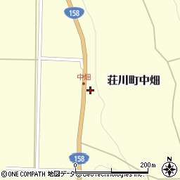 岐阜県高山市荘川町中畑263-1周辺の地図