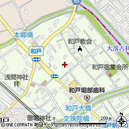 埼玉東　電気管理センター周辺の地図