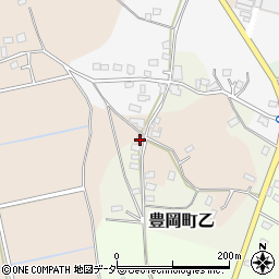 茨城県常総市豊岡町丁1622周辺の地図