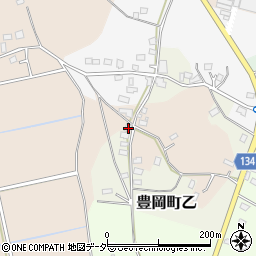 茨城県常総市豊岡町丁1622周辺の地図