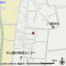 茨城県常総市中山町100周辺の地図