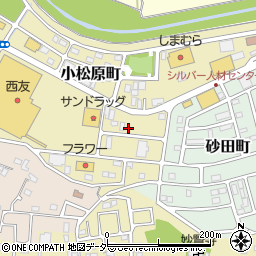 埼玉県東松山市小松原町18-6周辺の地図