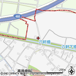 埼玉県白岡市高岩1117-3周辺の地図