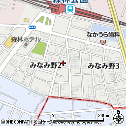 埼玉県比企郡滑川町みなみ野2丁目11-9周辺の地図