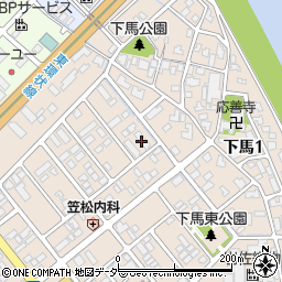 福井警察下馬官舎Ａ棟周辺の地図
