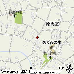 埼玉県鴻巣市原馬室832周辺の地図