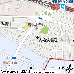 埼玉県比企郡滑川町みなみ野2丁目16-10周辺の地図