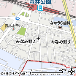 埼玉県比企郡滑川町みなみ野2丁目11-7周辺の地図