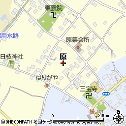 埼玉県久喜市原周辺の地図