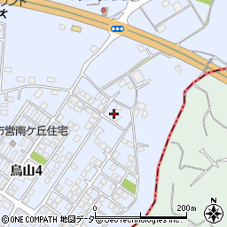 茨城県土浦市烏山4丁目1922-26周辺の地図