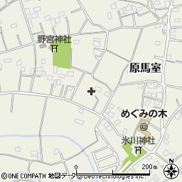 埼玉県鴻巣市原馬室831周辺の地図
