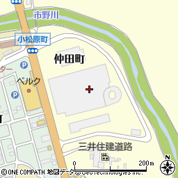 埼玉県東松山市仲田町周辺の地図
