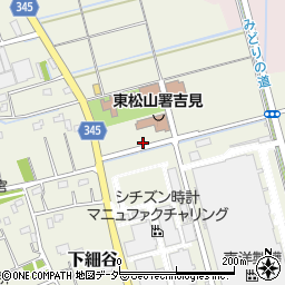 埼玉県比企郡吉見町下細谷1198周辺の地図