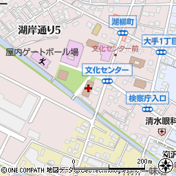 諏訪市公民館別館（カルチャーホームすわ）周辺の地図