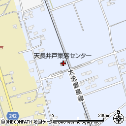 天長井戸集落センター周辺の地図