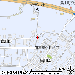 茨城県土浦市烏山4丁目2067-9周辺の地図