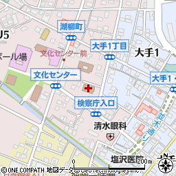 長野地方検察庁諏訪支部周辺の地図