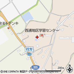 茨城県行方市行方541周辺の地図