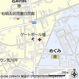 茨城県土浦市右籾2509-9周辺の地図