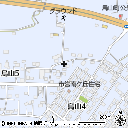 茨城県土浦市烏山4丁目2067-10周辺の地図