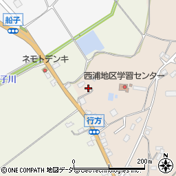 茨城県行方市行方530周辺の地図