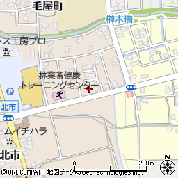 福井県勝山市毛屋町1611周辺の地図