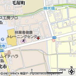 福井県勝山市毛屋町1610周辺の地図