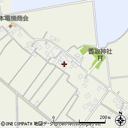 茨城県常総市十花町126周辺の地図