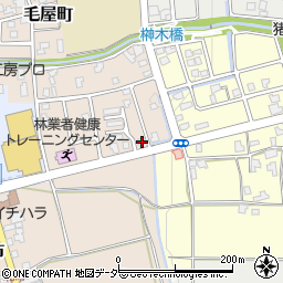 福井県勝山市毛屋町1608周辺の地図