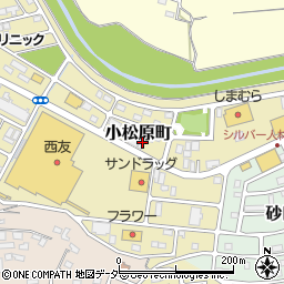 埼玉県東松山市小松原町15-6周辺の地図