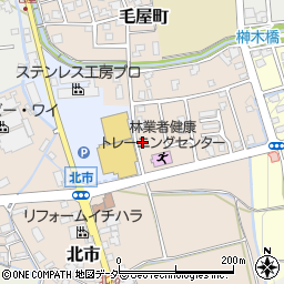 福井県勝山市毛屋町1410周辺の地図