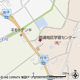茨城県行方市行方529周辺の地図