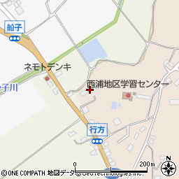 茨城県行方市行方529周辺の地図