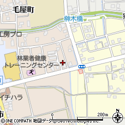 福井県勝山市毛屋町1607周辺の地図