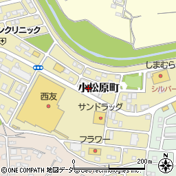 埼玉県東松山市小松原町15-21周辺の地図