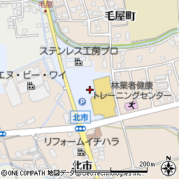 〒911-0816 福井県勝山市下毛屋の地図