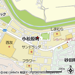 埼玉県東松山市小松原町14-8周辺の地図