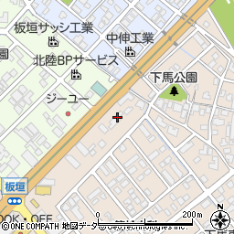 ジャパンレンタカー福井店周辺の地図