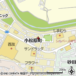 埼玉県東松山市小松原町14-7周辺の地図