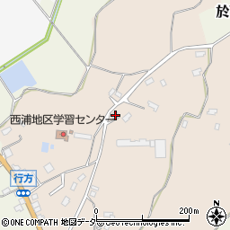 茨城県行方市行方651周辺の地図