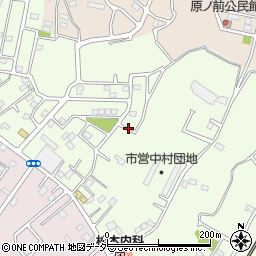 茨城県土浦市中村東周辺の地図