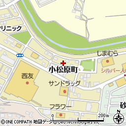 埼玉県東松山市小松原町周辺の地図