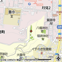 福井県福井市花堂町周辺の地図