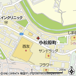 埼玉県東松山市小松原町12-8周辺の地図