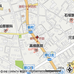 セイワ楽器株式会社　坂東岩井店周辺の地図