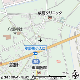 茨城県つくば市館野403周辺の地図