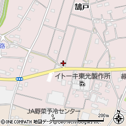 茨城県坂東市鵠戸527-3周辺の地図