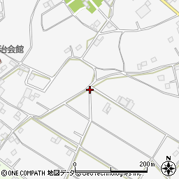 千葉県野田市古布内周辺の地図