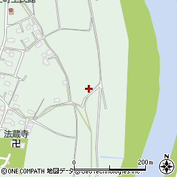 茨城県常総市羽生町周辺の地図