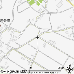 千葉県野田市古布内周辺の地図